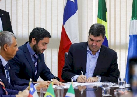 MS assina acordo com governo regional chileno para efetivação da Rota Bioceânica