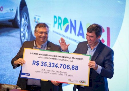 Flávio Dino confirma R$ 200 milhões a MS, com prioridade em defender fronteira