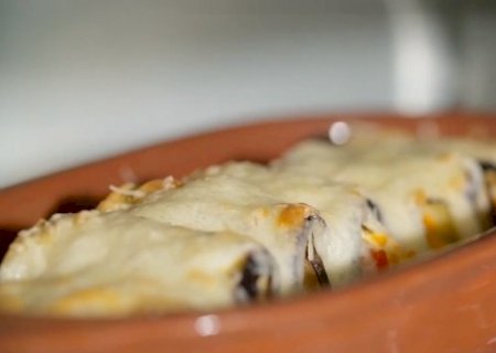 Canelone de berinjela, saiba como preparar
