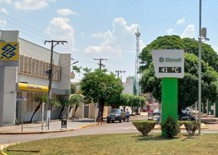 Município de Mato Grosso do Sul registra quase 43ºC