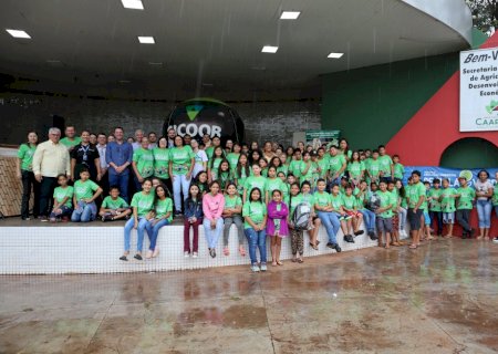 Prefeitura de Caarapó faz encerramento de ciclo do projeto ambiental ‘Recicla Verdinho’
