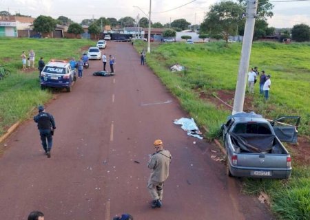Motociclista morto em acidente em Dourados nesta quarta-feira tinha 67 anos