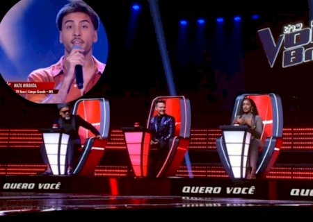 Todos os jurados quiseram campo-grandense no The Voice, menos Michel Teló