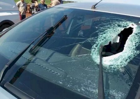 Pneu estoura e motorista morre ao ser atingido em cheio por pedaço de roda em Sidrolândia