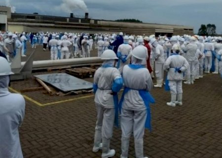 Vazamento de amônia assusta trabalhadores de frigorífico de Sidrolândia