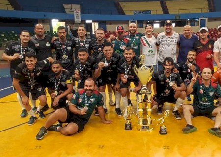 Atlético Caarapoense conquista o Campeonato Estadual de Futsal e garante presença na Copa do Brasil e Taça Brasil