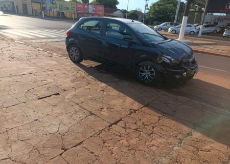 Família tem viagem interrompida após se envolver em acidente de trânsito em Caarapó