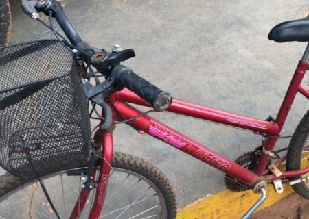 Homem acusado de furto é preso e bicicleta é recuperada pela PM de Caarapó