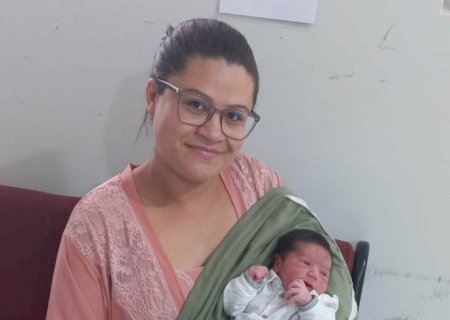 Primeiro bebê de 2024 em Caarapó é menino e nasceu de parto normal