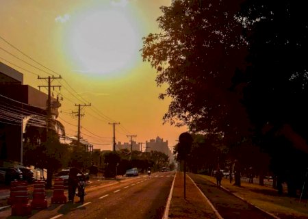 Inmet publica aviso de onda de calor para 64 cidades de MS