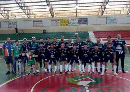 Representando o MS, time de Caarapó estreia na Copa do Brasil de Futsal no dia 5 de abril