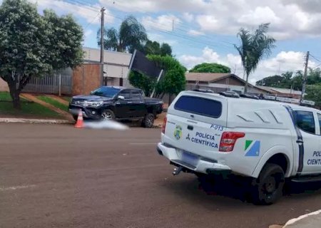 Mulher morre atropelada após tentar deter caminhonete desgovernada em São Gabriel do Oeste