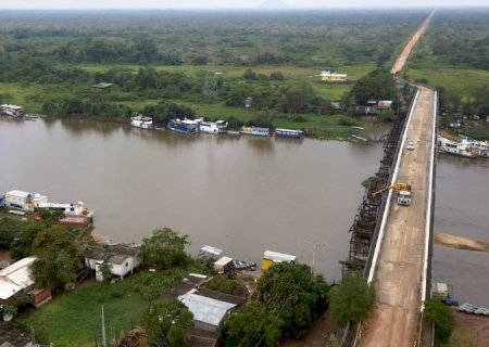 No Pantanal de Corumbá, Ponte do Passo do Lontra terá iluminação em LED solar