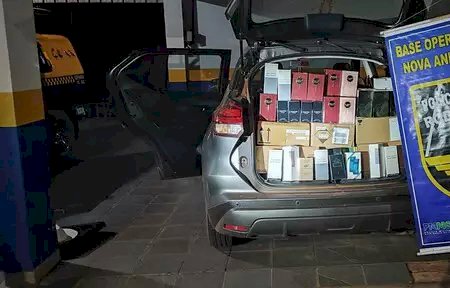 Policial Civil de SP é flagrado com 400 perfumes importados do Paraguai