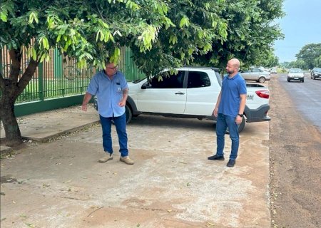 Gilberto Segóvia viabiliza estacionamentos exclusivos para PcD em frente à Escola Cleuza Vargas