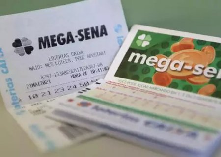 Mega-Sena premia duas apostas de MS com a quina de R$ 54 mil