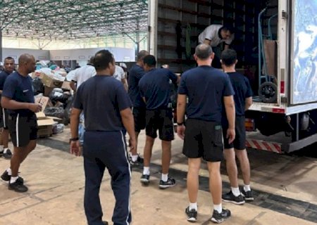 MS Pela Vida: Cassems entrega itens arrecadados para campanha em prol da população gaúcha