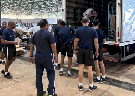 Cassems entrega itens arrecadados para campanha em prol da população gaúcha