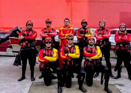 Primeira equipe de militares dos Bombeiros retornam a MS após salvarem vidas no RS
