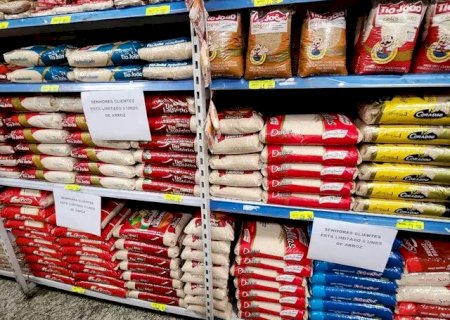 MS vai receber 627 mil pacotes de 5 kg de arroz do Governo Federal