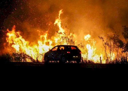 Comparado ao ano anterior, incêndios na BR-163 dobraram em 2024
