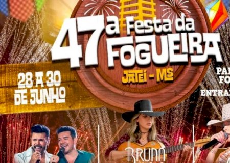 Festa da Fogueira começa sexta-feira e Jateí vive a expectativa para seu maior evento