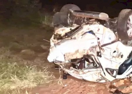 Morre a terceira vítima de acidente com capotagem na BR-060