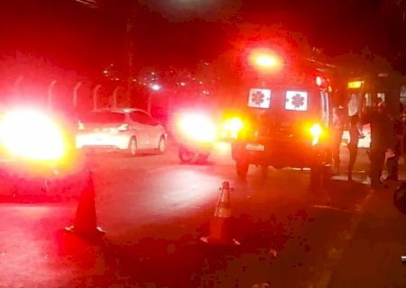 Motociclista é arrastado por 6 metros ao tentar ultrapassar carro em Campo Grande