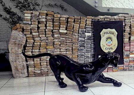 Casal é flagrado pela Polícia Civil com mais de 800 kg de drogas em Campo Grande
