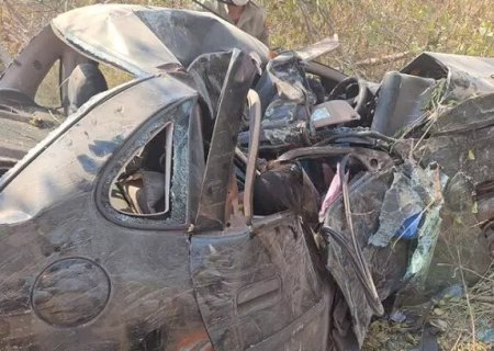Mãe e menina de 3 anos ficam em estado grave após batida em árvore em Ladário