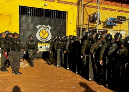 Polícia Penal de MS realiza 5ª fase da operação nacional de combate à comunicação ilícita nos presídios