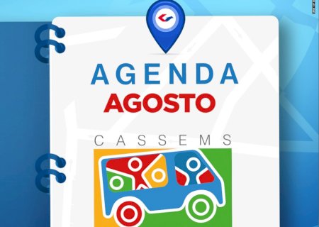 Cassems Itinerante divulga calendário do mês de agosto