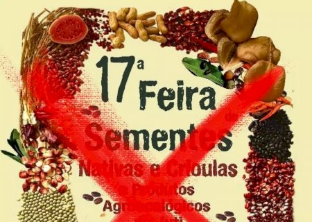 Após 17 anos de tradição, a Feira de Sementes Nativas e Crioulas não será realizada em Juti