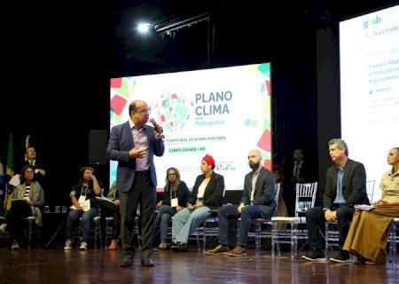 Em MS, ministros ressaltam parceria com Governo Estadual e pedem engajamento na criação de política climática