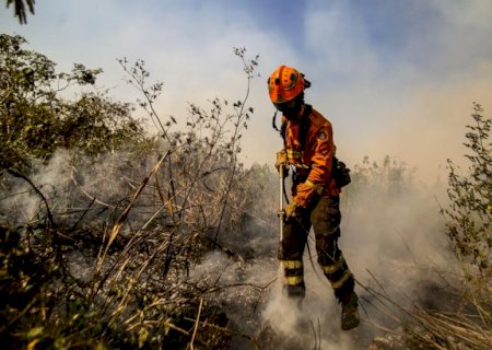 Incêndios na terra Kadiwéu estão a cerca de 12 km do Parque Nacional da Bodoquena em MS