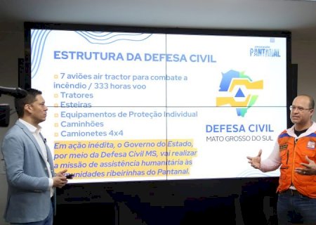 Ajuda aos ribeirinhos, novas aeronaves em ação e ‘respiro’ da chuva: live atualiza dados da Operação Pantanal