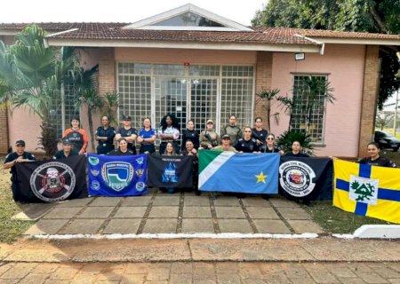 Policiais Penais de MS participam de treinamento tático com técnicas da SWAT