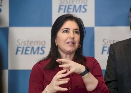 Em palestra na Fiems, Tebet atualiza previs&atilde;o para conclus&atilde;o da Rota Bioce&acirc;nica
