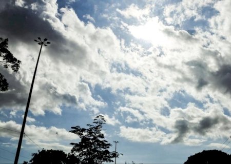 Apesar de chance de chuva, temperaturas chegam a 38°C em MS nesta sexta-feira