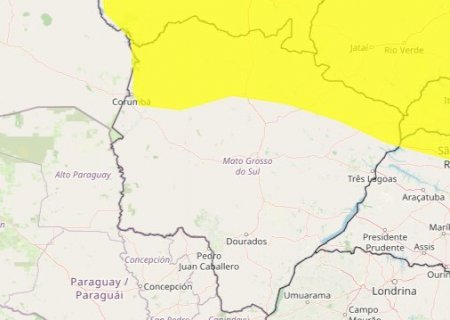 Chuva forte pode atingir 21 munic&iacute;pios de MS; confira a lista