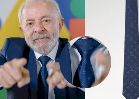 Lula usa gravata de R$ 1.680 antes de sugerir não comprar produto caro