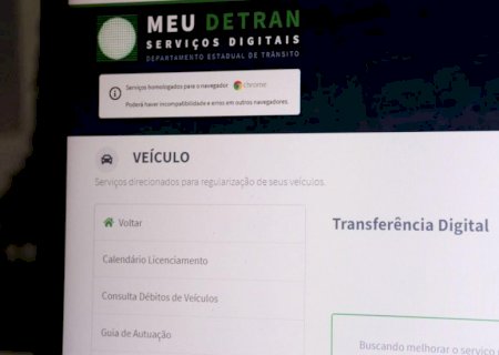 Transferência veicular agora pode ser feita virtualmente, em Mato Grosso do Sul