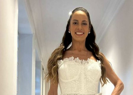 Silvia Abravanel usa vestido do Brás em casamento com Gustavo Moura