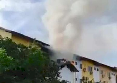 Incêndio atinge cozinha de hotel em Bonito e assusta hóspedes>