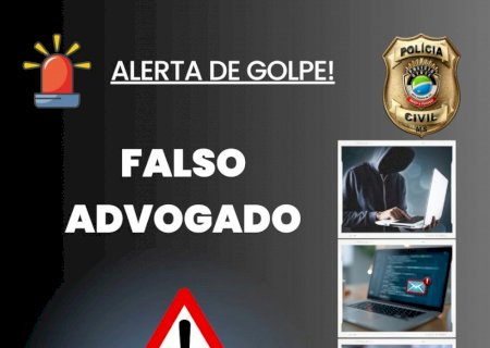 Polícia Civil alerta para golpe do falso advogado em Mato Grosso do Sul>