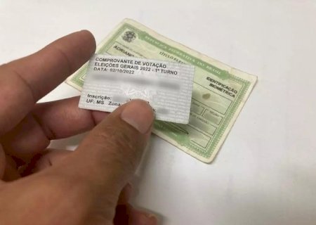 Em MS, 90 mil eleitores têm até 2ª feira para regularizar o título; em Caarapó são mais de 800>