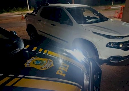 Veículo roubado em São Paulo é recuperado em Mato Grosso do Sul>