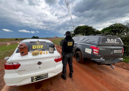 Amambai: DOF prende mulher com maconha em garrafas térmicas que seriam levadas para presídio