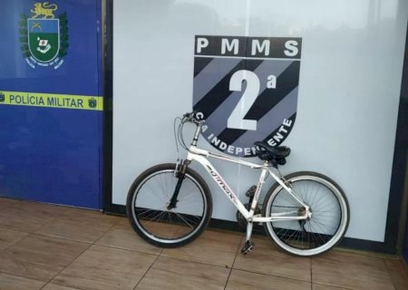 Polícia Militar de Caarapó recupera bicicleta furtada e jovem é detida