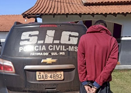 Polícia Civil prende acusado de violência doméstica e ameaça contra ex em Caarapó>